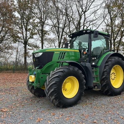 John Deere 6210R, Zakelijke goederen, Agrarisch | Tractoren, Gebruikt, Fendt, 7500 tot 10000, meer dan 160 Pk