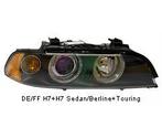 BMW 5 SERIE E39, 1995-2000 - KOPLAMP, DJAUTO, H7 + H7, el..., Auto-onderdelen, Verzenden, Nieuw, BMW