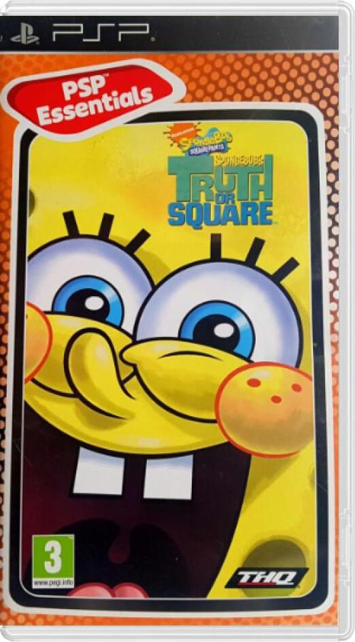 SpongeBobs Truth or Square (PSP Essentials) [PSP], Spelcomputers en Games, Games | Sony PlayStation Portable, Ophalen of Verzenden