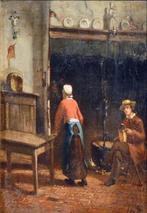 École Française XIXème, anciennement attribué à François, Antiek en Kunst