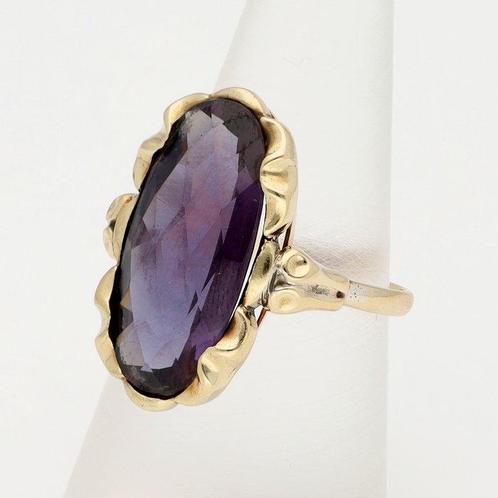 Ring - 14 karaat Geel goud, Sieraden, Tassen en Uiterlijk, Ringen