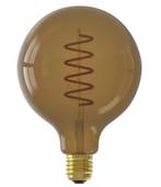 Calex LED Globelamp G125 E27 4W 120lm 1800K Natural Bruin..., Huis en Inrichting, Ophalen of Verzenden, Nieuw