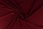 Lycra stof - Bordeaux rood - Per 10 of 50 meter, Hobby en Vrije tijd, Stoffen en Lappen, Overige materialen, 120 cm of meer, Ophalen of Verzenden
