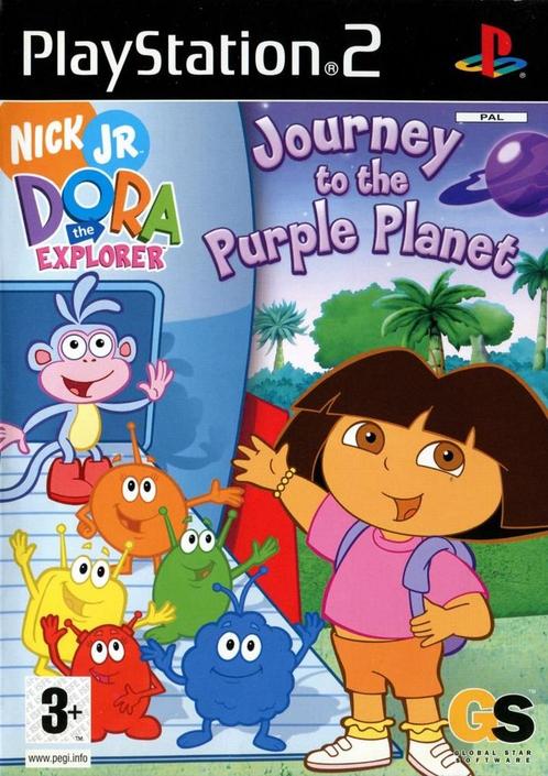 Playstation 2 Dora the Explorer: Journey to the Purple Plane, Spelcomputers en Games, Games | Sony PlayStation 2, Zo goed als nieuw