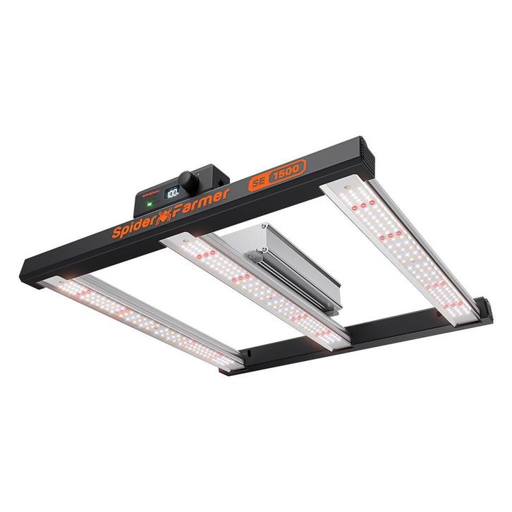 Spider Farmer SE 1500 EVO 2.85µmol/J Dimbaar Full Spectrum, Tuin en Terras, Kweekspullen, Kweeklamp, Nieuw, Verzenden