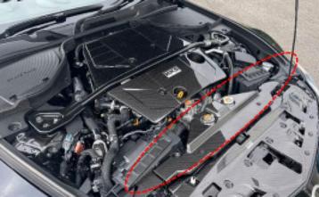 HKS 2023 Nissan Z Dry Carbon Radiator Cover - 70026-AN003 beschikbaar voor biedingen