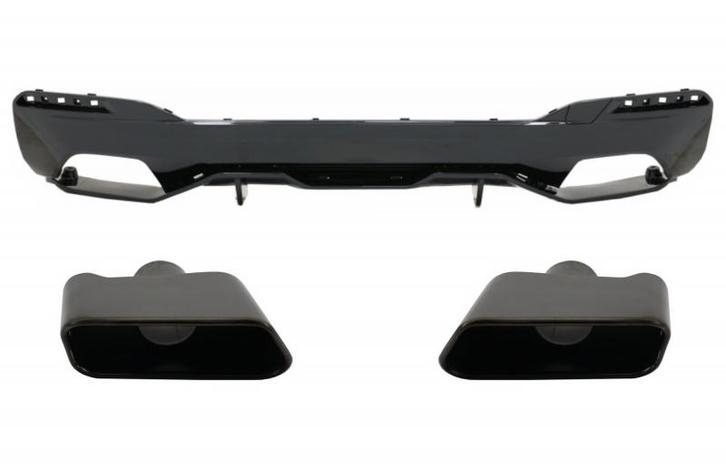 Diffusor met Sierstukken BMW G30/G31 Glossy black 17-, Auto-onderdelen, Carrosserie en Plaatwerk, Ophalen of Verzenden