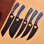 Keukenmes - Pakka wood, met de hand gevouwen staal met