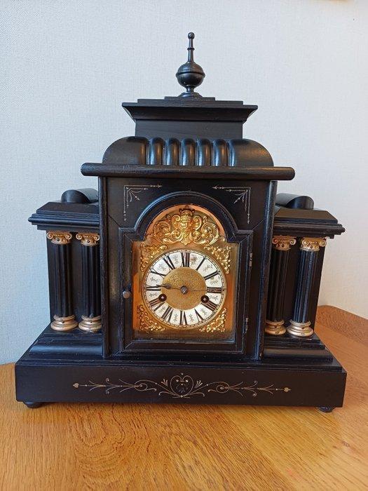 Pendule - Junghans - Antiek Hout, Messing, Brons - 1850-1900, Antiek en Kunst, Antiek | Klokken