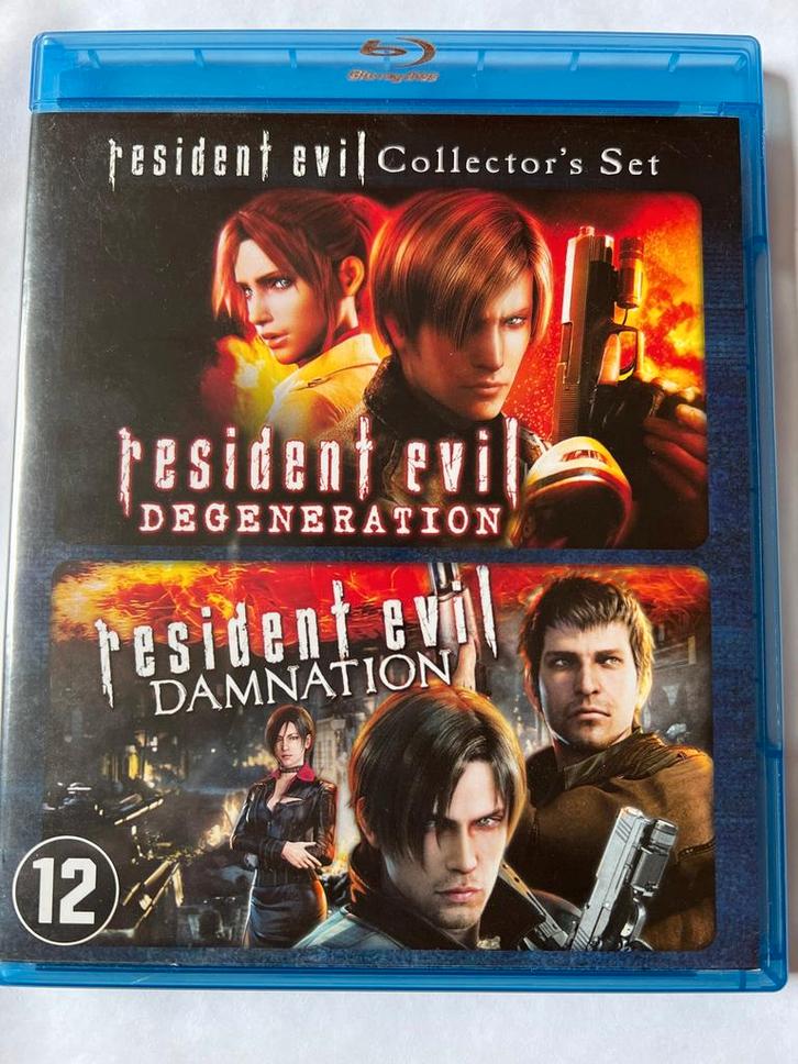 RESIDENT EVIL DEGENERATION / RESIDENT EVIL DAMNATION, Cd's en Dvd's, Blu-ray, Gebruikt, Verzenden