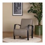 Leren fauteuil Glory, Nieuw, Ophalen of Verzenden, 50 tot 75 cm, Industrieel, Modern