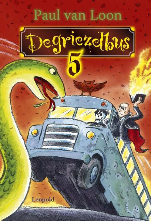 Griezelbus - De Griezelbus 5 9789025865023 Paul van Loon, Boeken, Kinderboeken | Jeugd | 10 tot 12 jaar, Gelezen, Verzenden