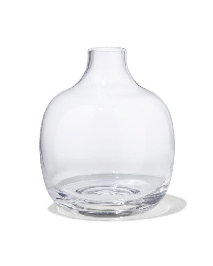 HEMA Vaas voor geurstokjes 8.4x10cm glas transparant, Huis en Inrichting, Woonaccessoires | Overige, Nieuw, Verzenden