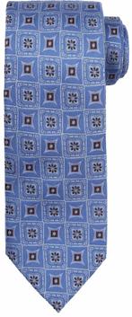 Suitable Stropdas Zijde Print Blauw maat one size Heren, Kleding | Heren, Stropdassen, Verzenden, Nieuw, Blauw, Suitable