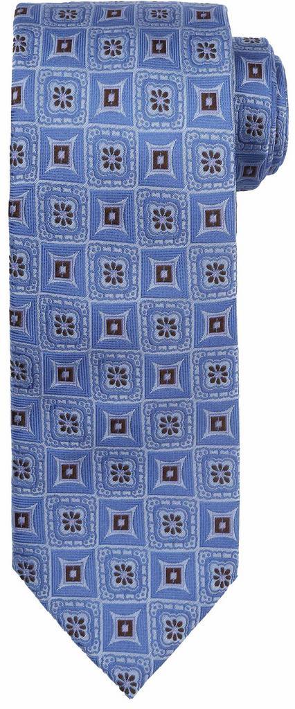Suitable Stropdas Zijde Print Blauw maat one size Heren, Kleding | Heren, Stropdassen, Blauw, Nieuw, Verzenden
