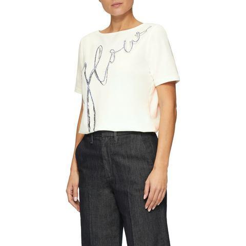 s.Oliver BLACK LABEL T-shirt met belettering, Kleding | Dames, T-shirts, Nieuw, Verzenden