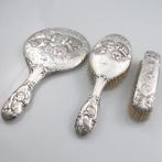 Toiletset (3) - Joseph & Richard Griffin - .925 zilver