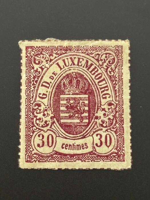 Luxemburg 1865/1873 - Luxemburg 1865 - 30 Centimos waarde, Postzegels en Munten, Postzegels | Amerika
