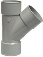Hwa t-stuk 45°, m-m-100 mm, Verzenden, Nieuw