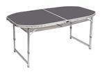 Bo-Camp Tafel Ovaal Koffermodel 150x80 cm (MDF), Caravans en Kamperen, Kampeeraccessoires, Nieuw