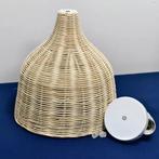 Rotan Hanglamp – Handgevlochten Bamboe Plafondlamp, Huis en Inrichting, Lampen | Hanglampen, Verzenden, Nieuw