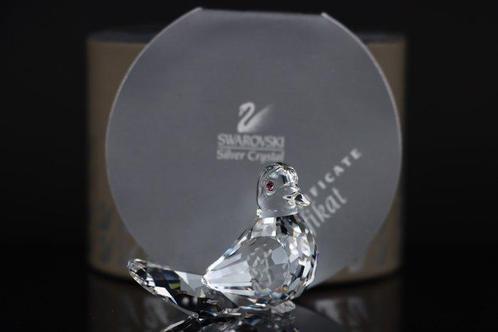 Figuur - Swarovski - Duif (Boxed + Certificated) - Kristal, Antiek en Kunst, Curiosa en Brocante
