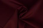 30 meter keper katoen - Bordeaux rood - 150cm breed, 120 cm of meer, Ophalen of Verzenden, Katoen, Rood