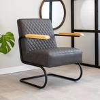 Industriële fauteuil Lars antraciet | SALE