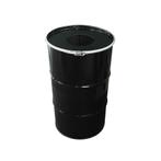 The BinBin afvalbak met inwerpopening 120 ltr - Zwart, Huis en Inrichting, Woonaccessoires | Prullenbakken, Verzenden, Nieuw