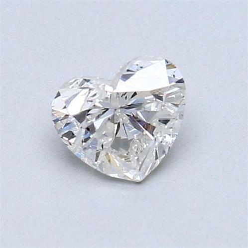 1 pcs Diamant (Natuurlijk) - 0.56 ct - Hart - G - SI2 -, Sieraden, Tassen en Uiterlijk, Edelstenen