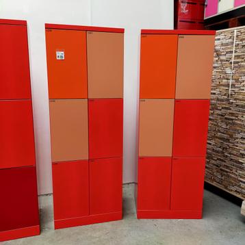6-deurs LoQit lockerkast - 196x70x50 cm (ZONDER SLOTEN) beschikbaar voor biedingen