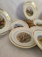 P.L Limoges France - Tafelservies (10) - 10 diepe borden -