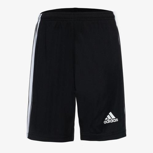 Adidas Squadra kinder sportshort zwart maat 128/134, Kleding | Dames, Spijkerbroeken en Jeans, Nieuw, Verzenden