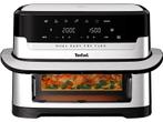 Tefal -   Dual Easy Fry Flex Air Fryer Rvs, Witgoed en Apparatuur, Airfryers, Verzenden, Nieuw, Airfryer