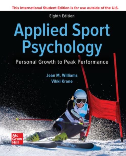 APPLIED SPORT PSYCHOLOGY PERSONAL GROWTH 9781260575569, Boeken, Studieboeken en Cursussen, Zo goed als nieuw, Verzenden