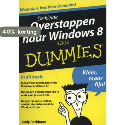 De kleine Overstappen naar Windows 8 voor dummies / Voor, Boeken, Informatica en Computer, Gelezen, Verzenden