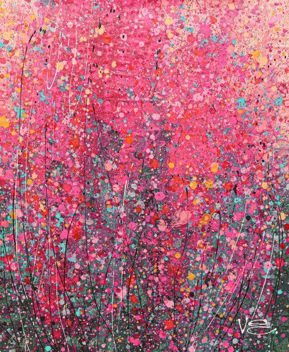 Violeta Endo - Love, Love. XXL, Antiek en Kunst, Kunst | Schilderijen | Modern