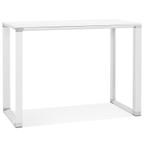 Hoge tafel/bureau van wit hout 'XLINE HIGH TABLE' - 140x70 c