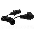 Spiraalkabel van 7- naar 13-polig 1,5 meter, Auto diversen, Ophalen of Verzenden, Nieuw