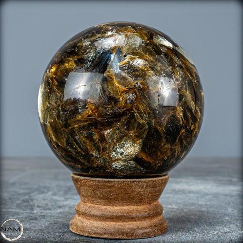 Zeldzame natuurlijke mica Bol uit Brazilië- 531.13 g, Verzamelen, Mineralen en Fossielen