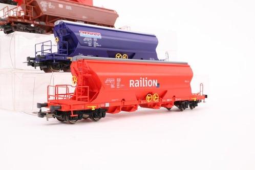 Piko H0 - Modeltrein goederenwagon (4) - Vier, Hobby en Vrije tijd, Modeltreinen | H0