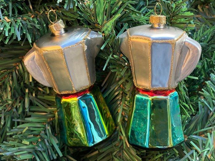 Inge Magic: 2 Italiaanse coffee/moca makers, glas -, Diversen, Kerst