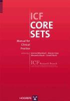ICF Core Sets 9780889374317, Boeken, Zo goed als nieuw