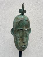 Masque bronze Kpeliye - Senufo - Mali, Antiek en Kunst, Kunst | Niet-Westerse kunst