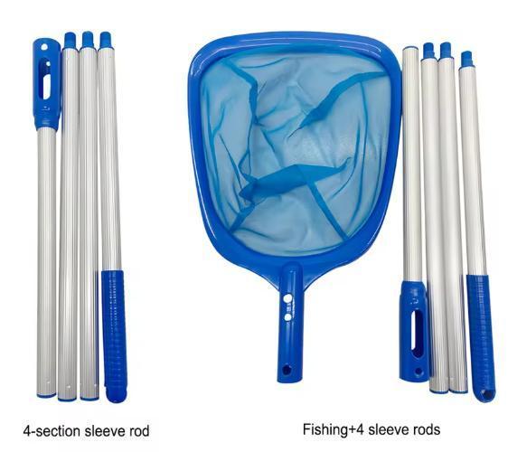 Telescopisch zwembadnet: afneembaaren lichtgewicht reiniging, Tuin en Terras, Zwembad-toebehoren, Nieuw, Verzenden