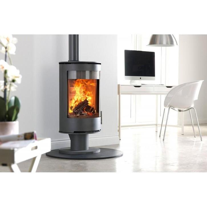 Houtkachel C&J (lage poot) Purevision-Basis - 3.2-6.8kW, Huis en Inrichting, Kachels, Nieuw, Verzenden