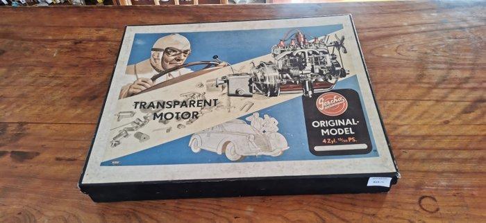 Gescha - Speelgoedauto Transparent Motor - Marca Gescha, Antiek en Kunst, Antiek | Speelgoed