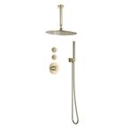 Sani Royal Pro Inbouw Regendouche Goud Geborsteld Messing, Doe-het-zelf en Verbouw, Nieuw