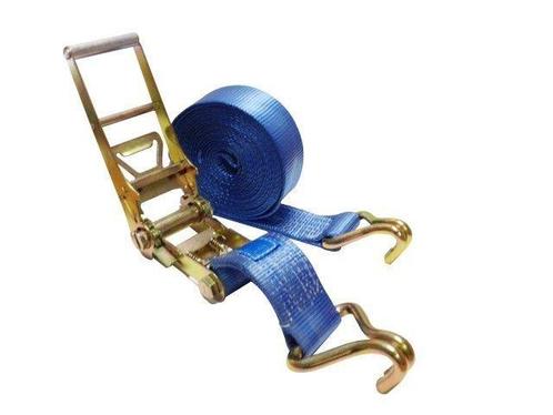 Spanband 75 mm 10 ton 10M Blauw, Auto diversen, Aanhangwagen-onderdelen, Nieuw, Verzenden