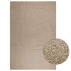 vidaXL Vloerkleed ZIZUR beige binnen en buiten 240x340 cm, Verzenden, Nieuw, Beige